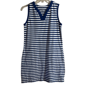 Nautical Striped Sleeveless Dress
